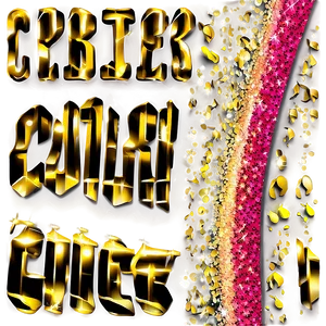 Horizontal Glitter Line Stripe PNG 06272024 PNG