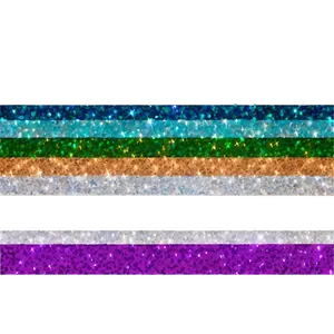 Horizontal Glitter Line Stripe PNG Hwj