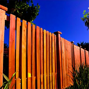 Horizontal Slat Fence PNG Lty58