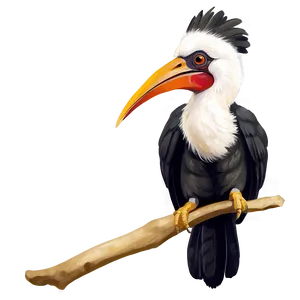 Hornbill Bird Exotic PNG Sdu