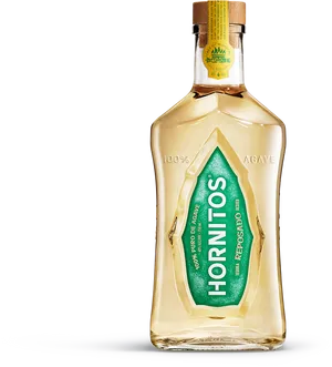 Hornitos Reposado Tequila Bottle PNG image