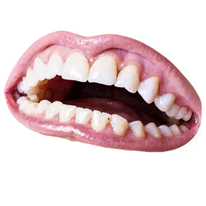 Horrific Mouth Composition Png 06212024 PNG image