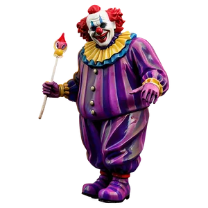 Horror Clown Figure PNG Svf