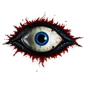 Horror Evil Eye PNG 05232024