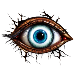 Horror Eye Scene PNG 05042024