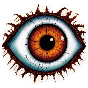 Horror Eye Scene PNG 05042024