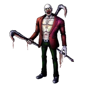 Horror Figure Art PNG 8 PNG