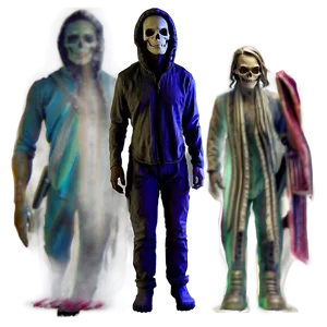 Horror Figure Art PNG Rhx65 PNG