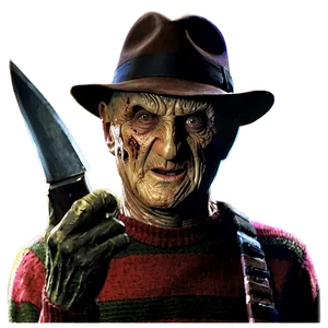Horror Icon Freddy Krueger PNG 18