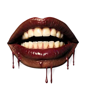 Horror Mouth Artwork Png 06212024 PNG image