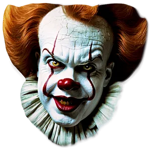 Horror Movie Pennywise Png 05212024 PNG image