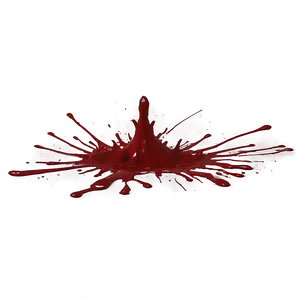 Horror Red Blood Splatter PNG Rjq91 PNG