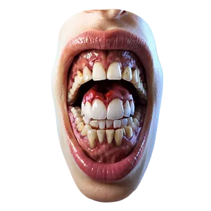 Horror Story Mouth PNG Ojl
