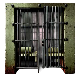 Horror Themed Prison Cell PNG Kbo56 PNG