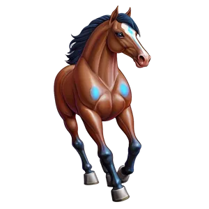 Horse Cartoon Outline Png 06212024 PNG image