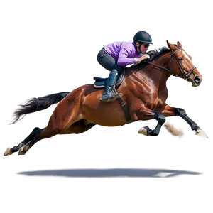 Horse Sprinting Full Speed PNG 06292024 PNG