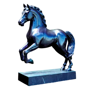 Horse Statue PNG 05242024