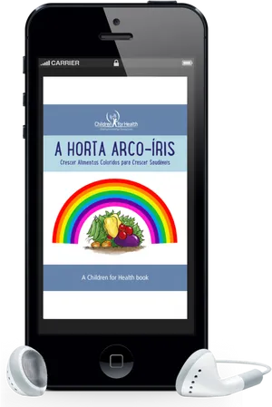 Horta Arco Iris Children Health Book PNG image