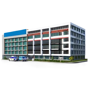 Hospital Exterior View PNG Gki26 PNG
