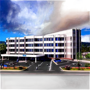 Hospital Exterior View PNG Lbb45 PNG