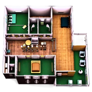 Hospital Floor Plan PNG 36