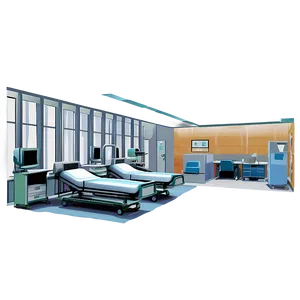 Hospital Patient Room PNG Fmp83 PNG