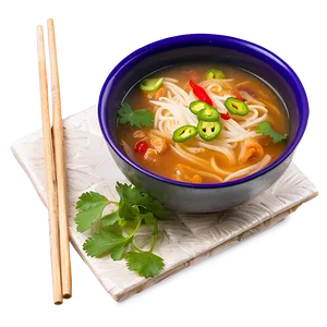 Hot And Sour Noodle Soup PNG Jry