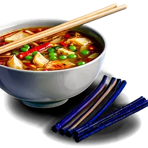 Hot And Sour Soup PNG 05242024