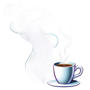 Hot Cup Coffee Smoke Png Kjg36 PNG image