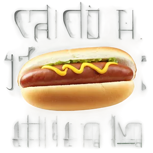 Hot Dog Bun PNG 05232024