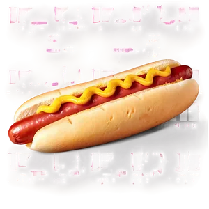 Hot Dog With Fries PNG 83