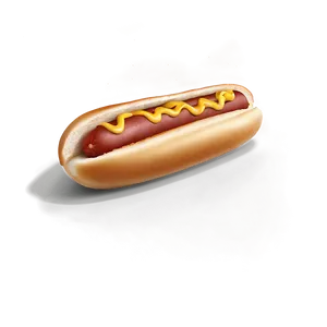 Hot Dog With Fries Png Edi PNG image