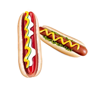 Hot Dog With Ketchup PNG Njo