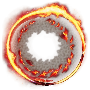 Hot Fire Circle Image Png 06272024 PNG image