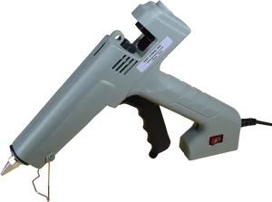 Hot Glue Gun Isolatedon Gray Background PNG