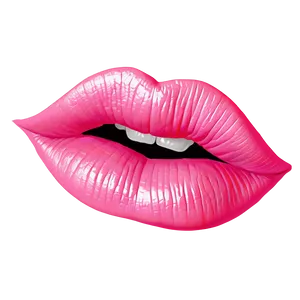 Hot Pink Lips Png 96 PNG image