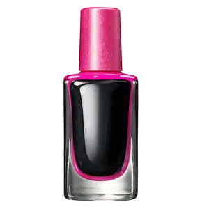 Hot Pink Nail Polish Bottle PNG 06292024 PNG
