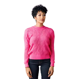 Hot Pink Sweater Png 06292024 PNG image