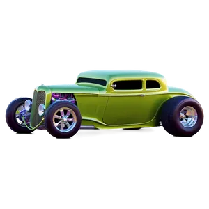 Hot Rod Car Outline PNG Rtq55