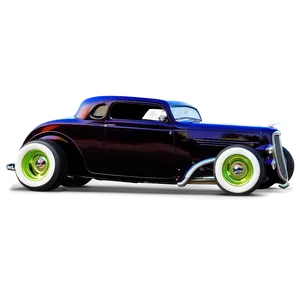 Hot Rod Tailfin Silhouette Png Xcg PNG image