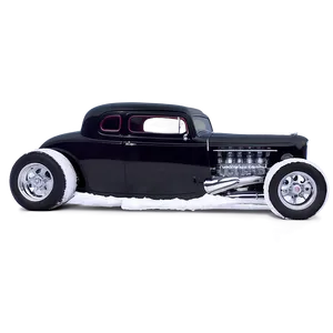 Hot Rod Winter Drive Png 53 PNG image