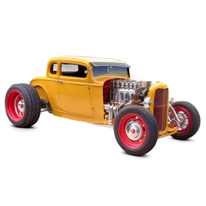 Hot Rod With Blower Png 06252024 PNG image