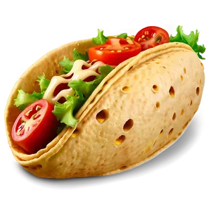 Hot Taco Clipart PNG Fvr68 PNG