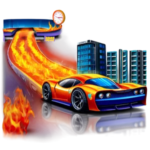 Hot Wheels City PNG 77