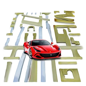 Hot Wheels Ferrari Favorites PNG 05252024 PNG