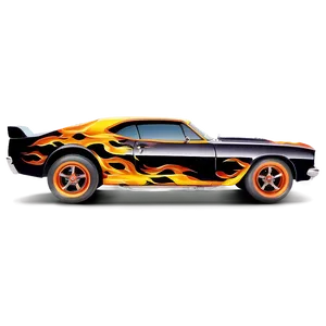 Hot Wheels Flames PNG Lfn
