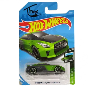 Hot Wheels Guaczilla Nissan G T R R35 Packaging PNG image