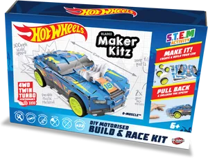 Hot Wheels Maker Kitz S T E M Activity Box PNG image