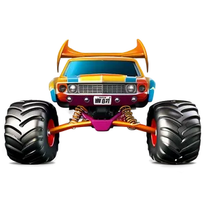 Hot Wheels Monster Truck PNG 05252024