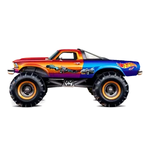 Hot Wheels Monster Truck PNG Aaw